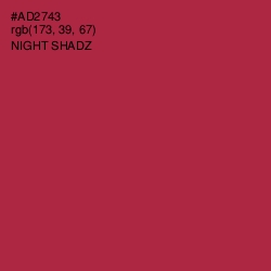 #AD2743 - Night Shadz Color Image