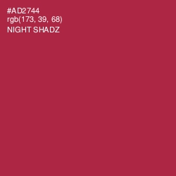 #AD2744 - Night Shadz Color Image