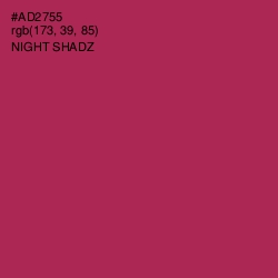 #AD2755 - Night Shadz Color Image