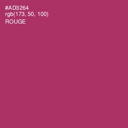 #AD3264 - Rouge Color Image