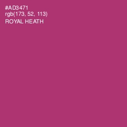 #AD3471 - Royal Heath Color Image