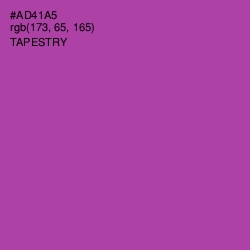 #AD41A5 - Tapestry Color Image