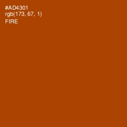 #AD4301 - Fire Color Image