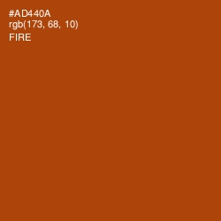 #AD440A - Fire Color Image