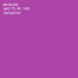 #AD44A8 - Tapestry Color Image
