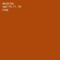 #AD470A - Fire Color Image