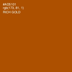 #AD5101 - Rich Gold Color Image