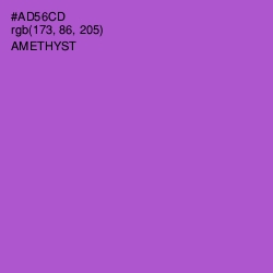 #AD56CD - Amethyst Color Image