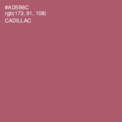 #AD5B6C - Cadillac Color Image