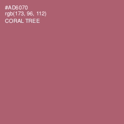 #AD6070 - Coral Tree Color Image