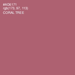 #AD6171 - Coral Tree Color Image