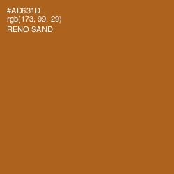 #AD631D - Reno Sand Color Image