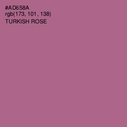 #AD658A - Turkish Rose Color Image