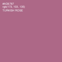 #AD6787 - Turkish Rose Color Image