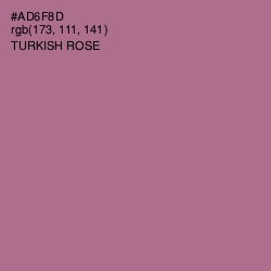 #AD6F8D - Turkish Rose Color Image