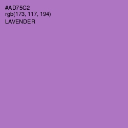 #AD75C2 - Lavender Color Image