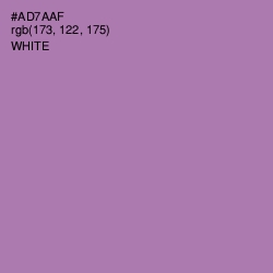 #AD7AAF - Lavender Purple Color Image