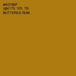 #AD7B0F - Buttered Rum Color Image