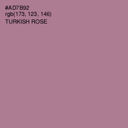#AD7B92 - Turkish Rose Color Image