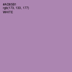 #AD85B1 - Amethyst Smoke Color Image