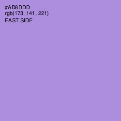 #AD8DDD - East Side Color Image