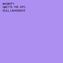 #AD8FF1 - Dull Lavender Color Image