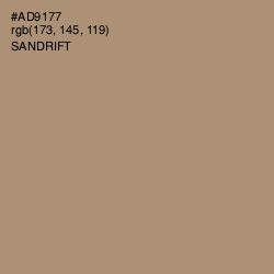 #AD9177 - Sandrift Color Image