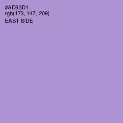 #AD93D1 - East Side Color Image