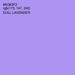 #AD93F2 - Dull Lavender Color Image