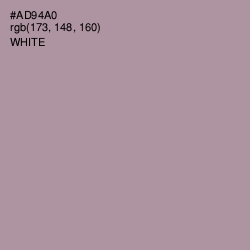 #AD94A0 - Amethyst Smoke Color Image