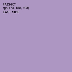 #AD96C1 - East Side Color Image