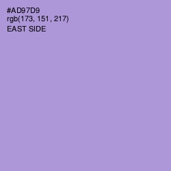 #AD97D9 - East Side Color Image