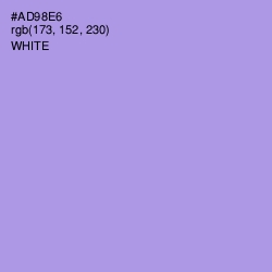 #AD98E6 - Dull Lavender Color Image