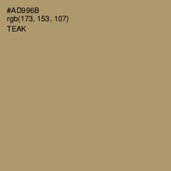 #AD996B - Teak Color Image