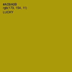 #AD9A0B - Lucky Color Image