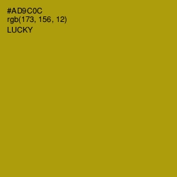 #AD9C0C - Lucky Color Image