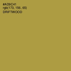 #AD9C41 - Driftwood Color Image