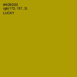 #AD9D03 - Lucky Color Image