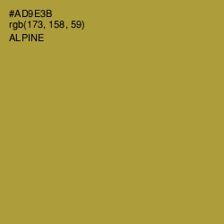 #AD9E3B - Alpine Color Image