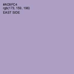 #AD9FC4 - East Side Color Image