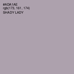 #ADA1AE - Shady Lady Color Image