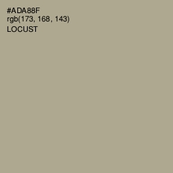 #ADA88F - Locust Color Image