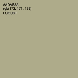 #ADAB8A - Locust Color Image