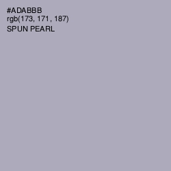 #ADABBB - Spun Pearl Color Image