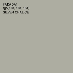 #ADADA1 - Silver Chalice Color Image