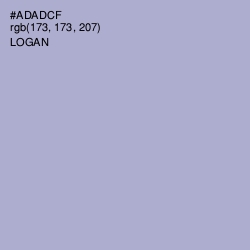 #ADADCF - Logan Color Image