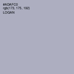#ADAFC0 - Logan Color Image