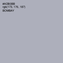 #ADB0BB - Bombay Color Image