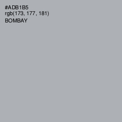 #ADB1B5 - Bombay Color Image