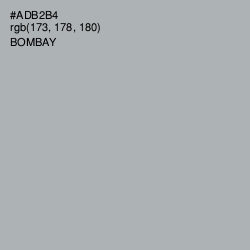 #ADB2B4 - Bombay Color Image